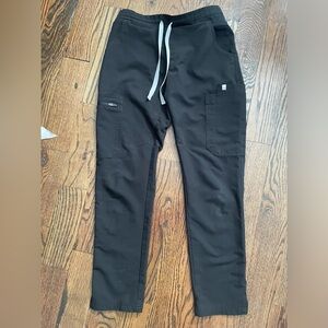 XXS/Petite Figs Yola Black Scrub Pants